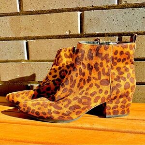 A New Day Leopard Ankle Boots